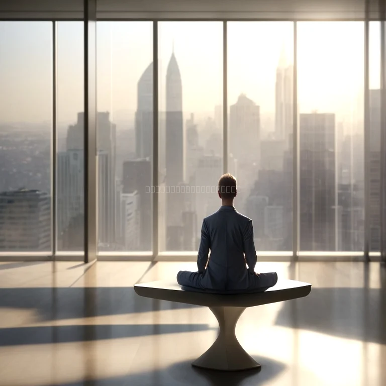 Directors participating in a guided mindfulness session